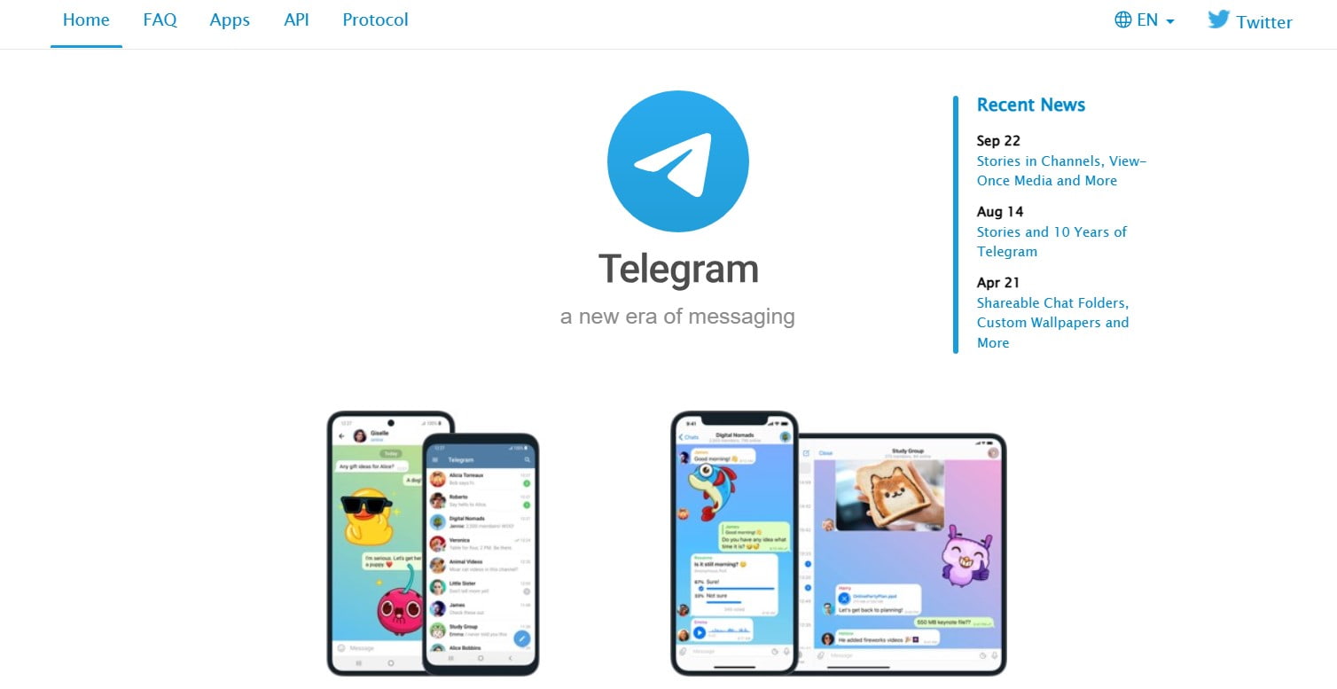 instalirajte aplikaciju telegram