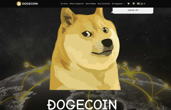 мемная криптовалюта dogecoin