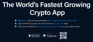 Snabbaste växande appen för kryptovaluta