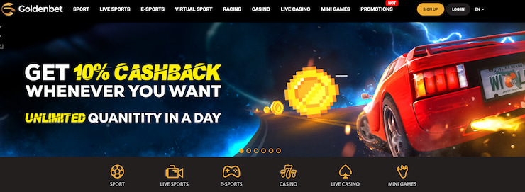 Goldenbet Casino med Online Baccarat