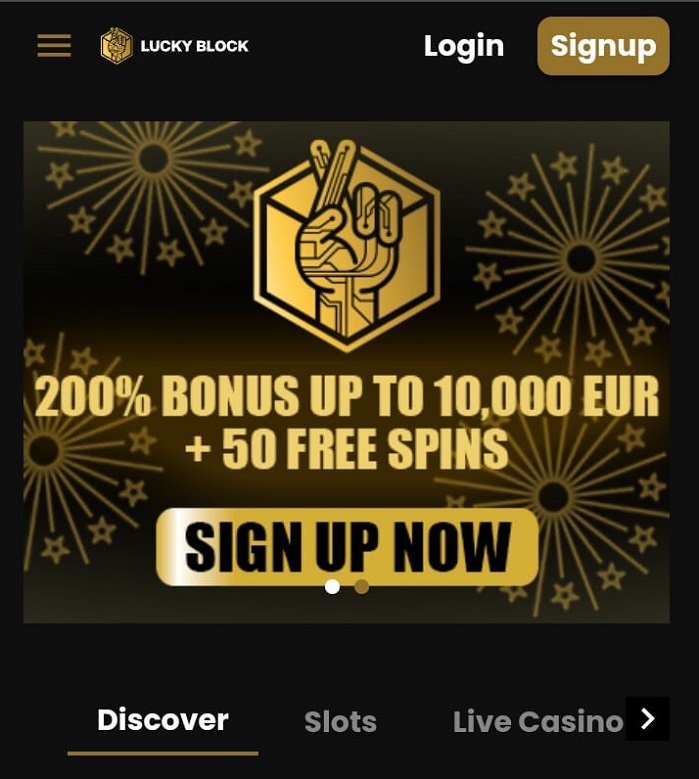 Lucky Block Android casino