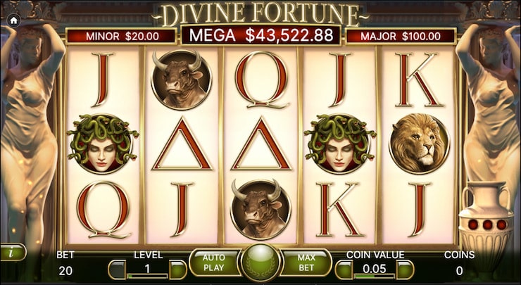 NetEnt Divine Fortune Slot