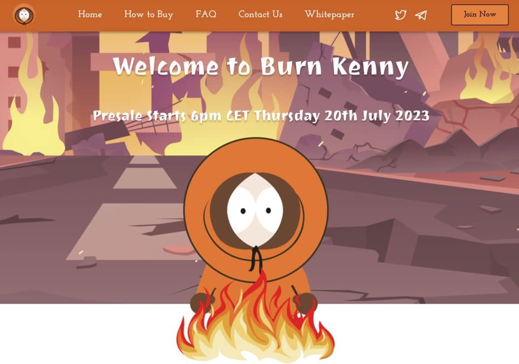 Bästa Memecoin Burn Kenny