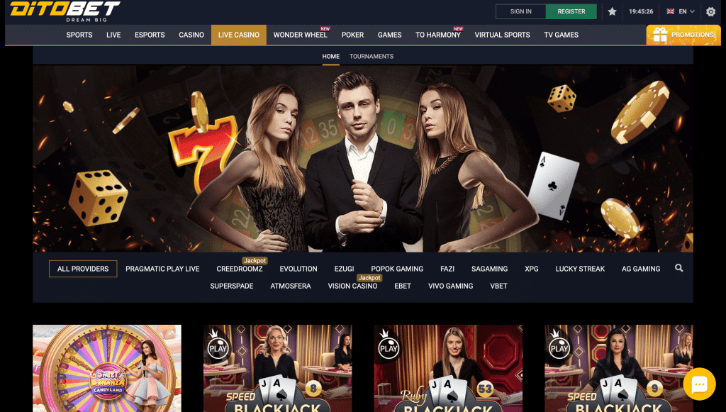 Način razpihovanja uma pri Spletni Casino 