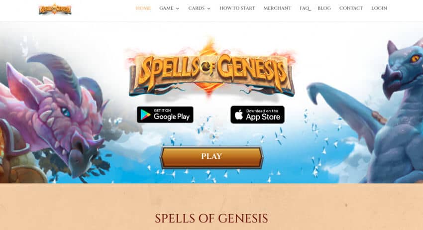 Spells of Genesis เกม play to earn เกมสร้างราย ได้,เกมทำเงิน, เกมมือถือ หาเงิน
