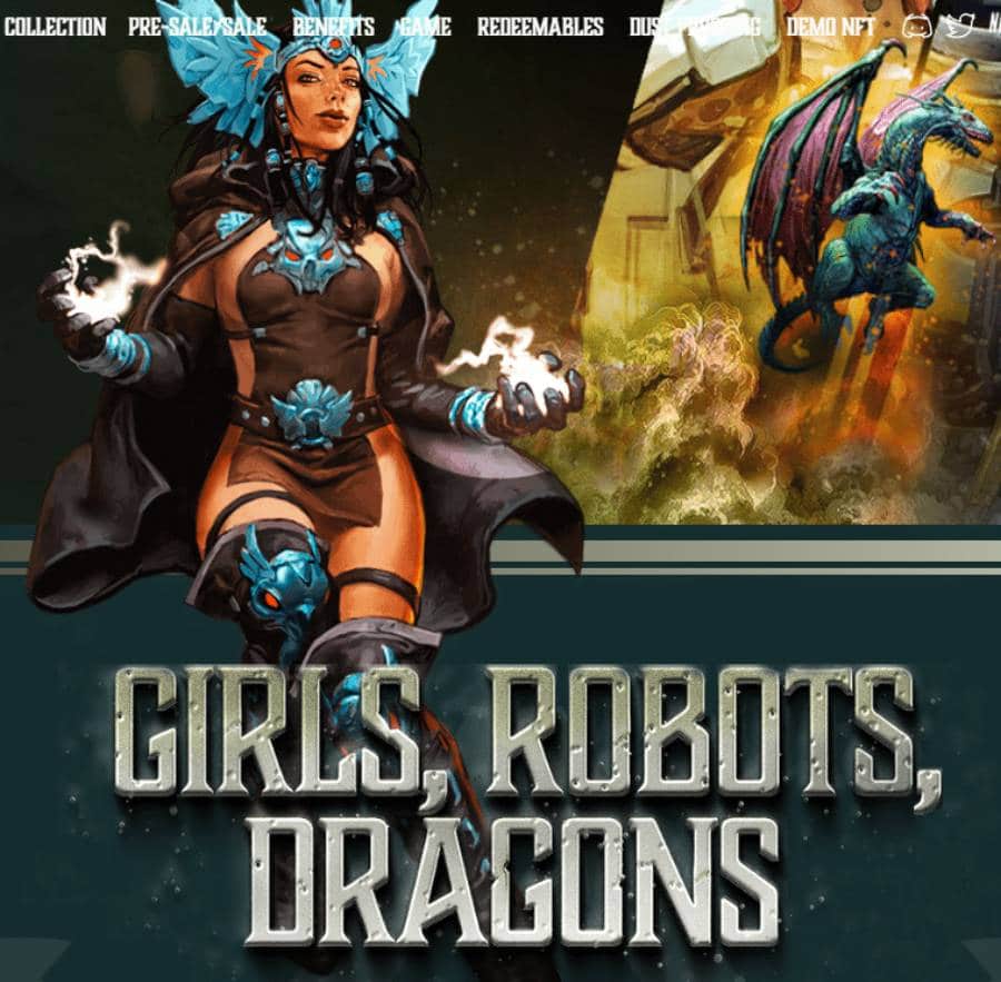 girls robots dragons