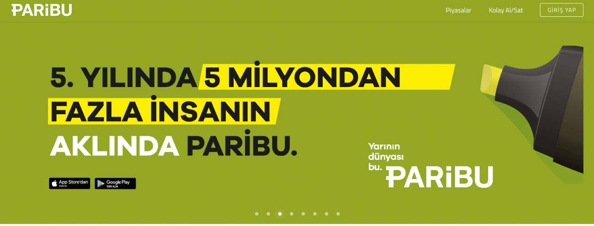 Parıbu - Türk Kripto Para Borsaları