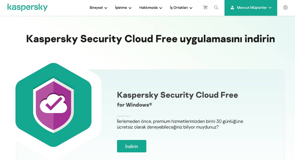 kaspersky security cloud antivirüs programı