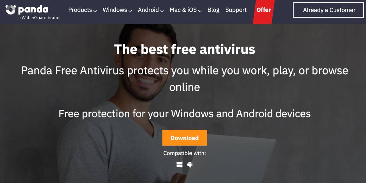 Panda Dome - en iyi ücretsiz antivirüs programı