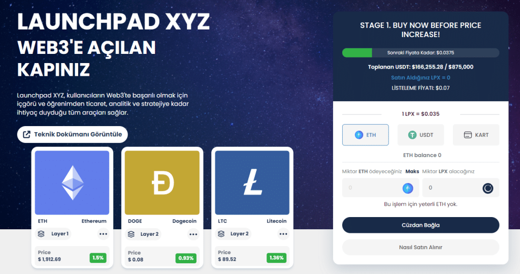 Takip Edilmesi Gereken En İyi Kripto Paralar - Launchpad XYZ