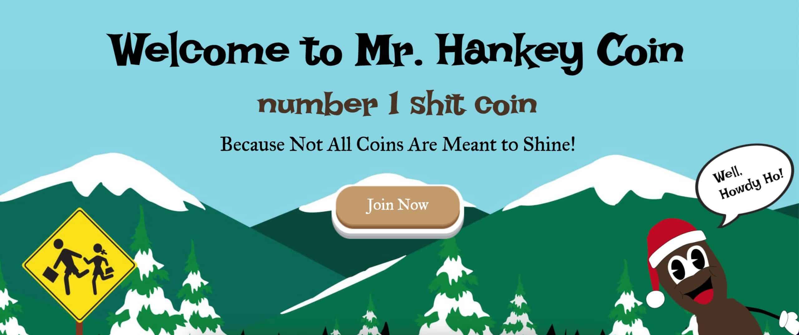 Mr. Hankey Coin Website - Yeni Çıkan Coinler
