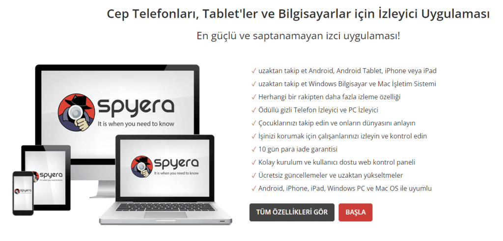 Spyera Ana Sayfası