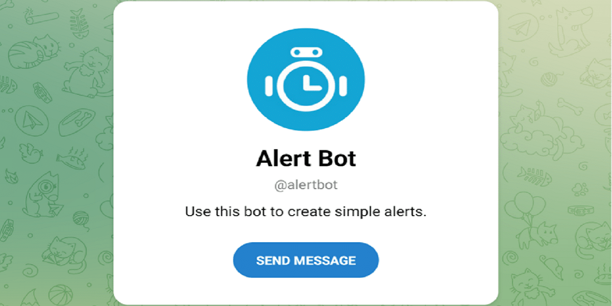 Alert Bot - Gelecek Görevler için Basit Metin Uyarısı Hatırlatıcıları
