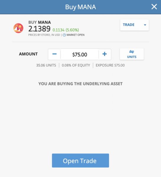 Mua tiền điện tử với từ 220000 VND