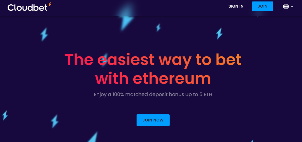 Súc sắc Ethereum Cloudbet