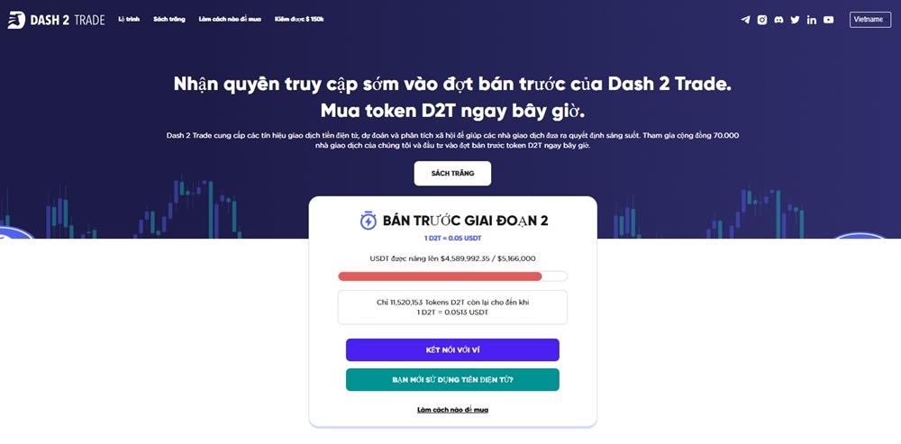 Dash 2 Trade - Đồng crypto tốt nhất