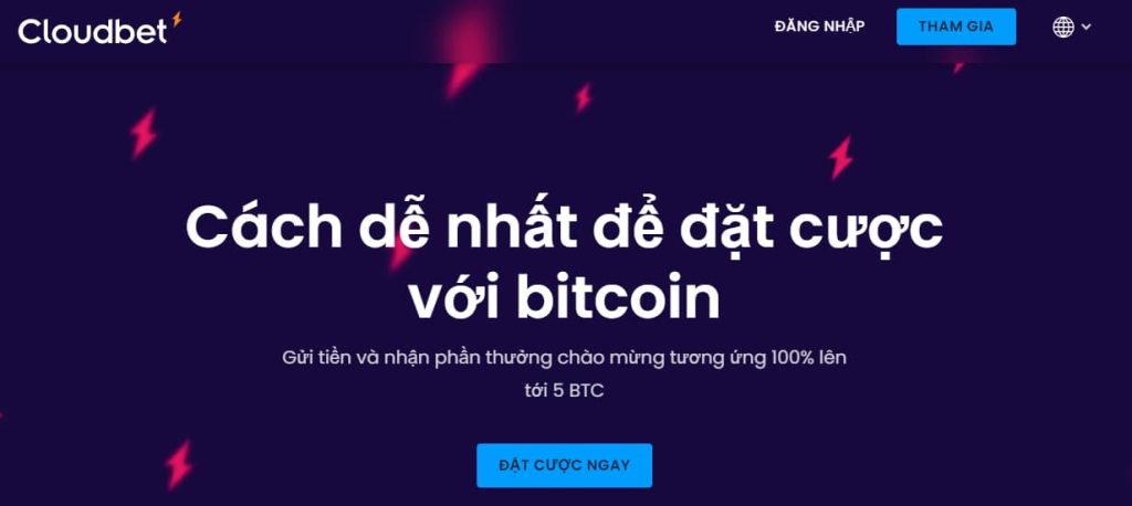 Cloudbet Trang Bitcoin Poker 