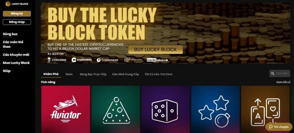 Đánh giá LuckyBlock