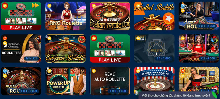Mostbet Roulette