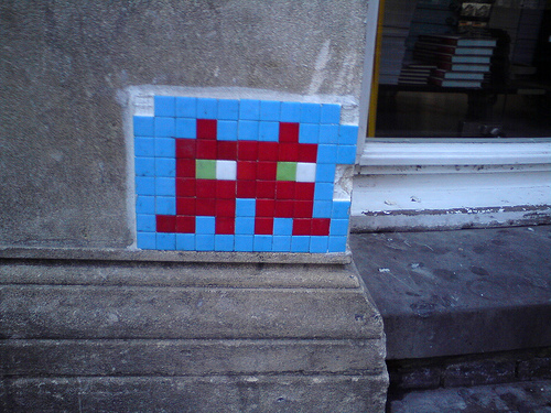 Spaceinvaders in London