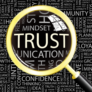 real social relationships require trust