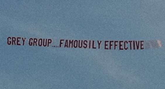 aerial advertising wrong spelling
