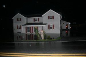 Flooded House in Harrisburg by Megan S. Barto