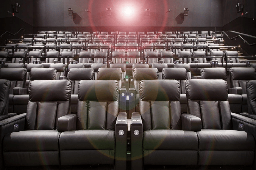 Landmark Theater empty seats