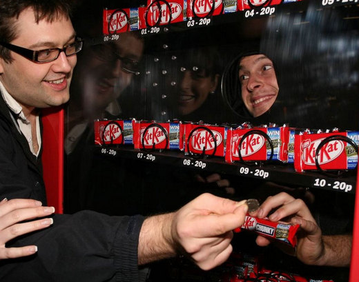 People aren't vending machines (normally)