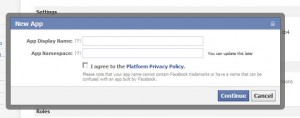 new app name space 300x118 How to Enable Facebook Timeline NOW! 