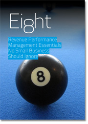 A free Eguide to growing leads and revenue with eight revenue performance management essentials for small businesses
