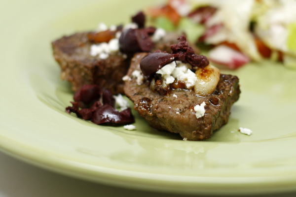 garlicky med skillet Garlicky Mediterranean Skillet