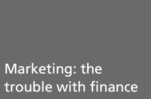 marketing trouble finance