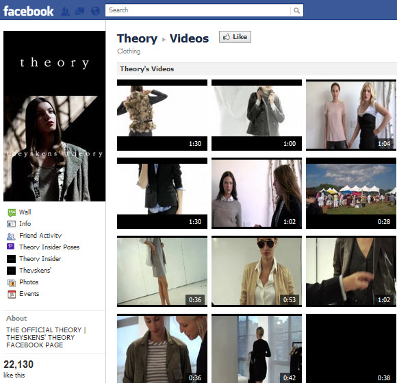 THeory Facebook Page