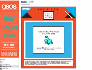 ASOS Facebook Commerce