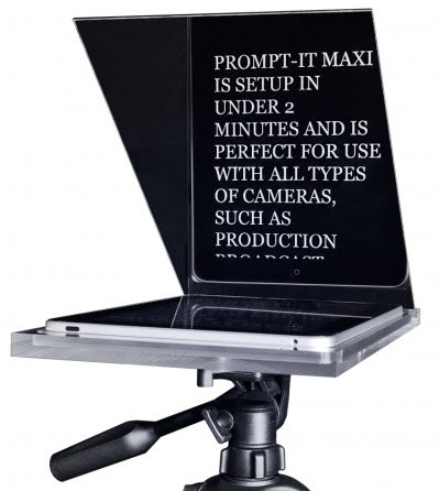 iPad Teleprompter - How to Video Blog