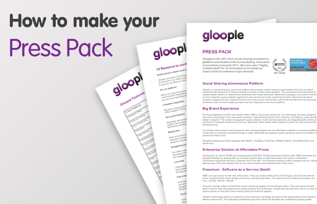 How to make your Press Pack