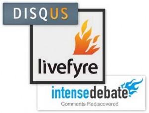 livefyre disqus intensedebate blog