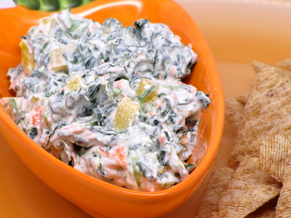 Spinach and Ranch Snack