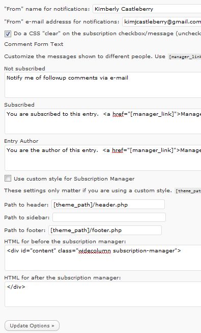 subscribe to comments wordpress plugin