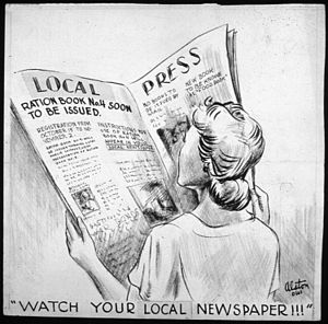 "WATCH YOUR LOCAL NEWSPAPER^^" - NAR...