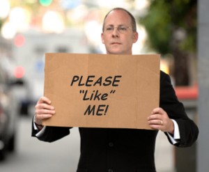 like me 300x247 Social Media Buzz: The False Perception of Social Business Success 