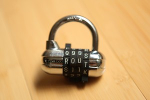 Master lock, "r00t" password