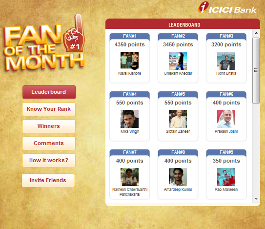 ICICI_Fan_of_the_Month_Facebook_contest