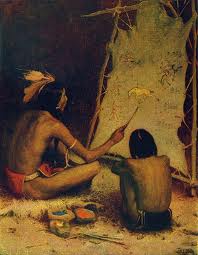 American Indian storyteller