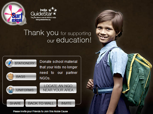 Surf Excel India's Back to School Campaign