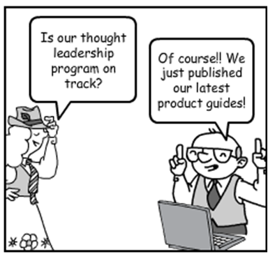 Thought Leadership Marketing Comic