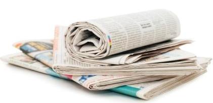 Image of media, news papers