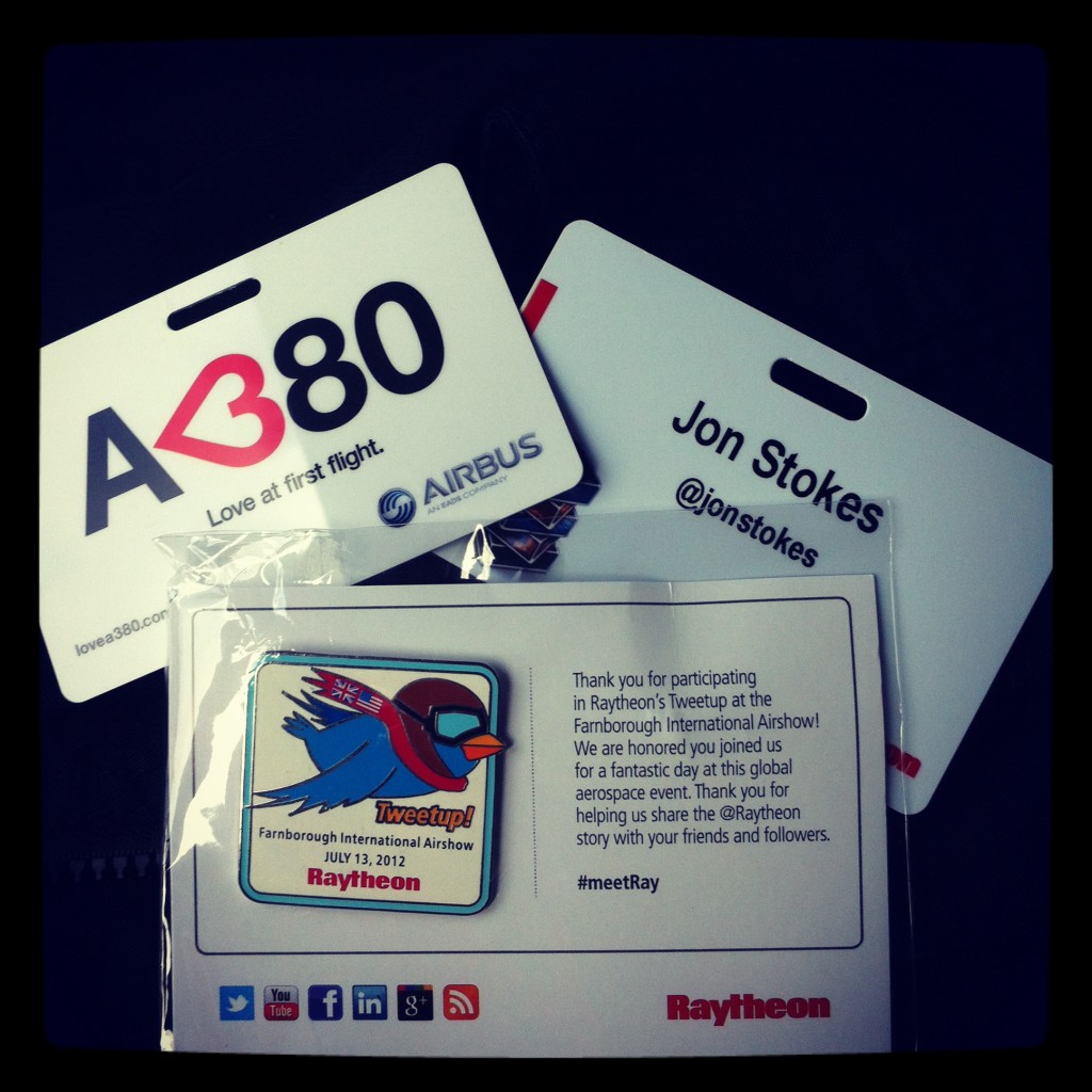 Tweetup tips from Raytheon air show