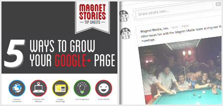 Tip Sheet: 5 Ways to Grow Your Google+ Page